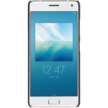 Zuk Z2 Pro dėklas juodas "Nillkin" Frosted Shield + plėvelė